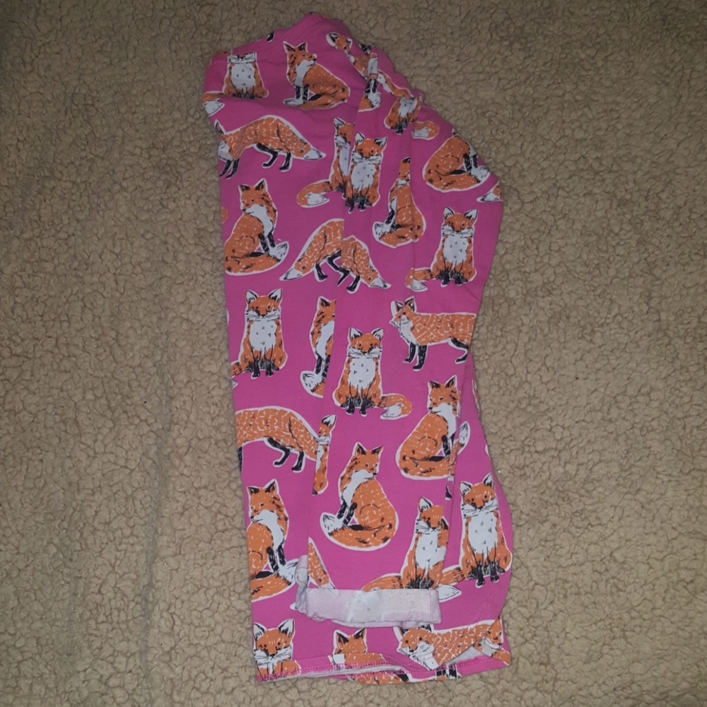 Pink fox night shirt